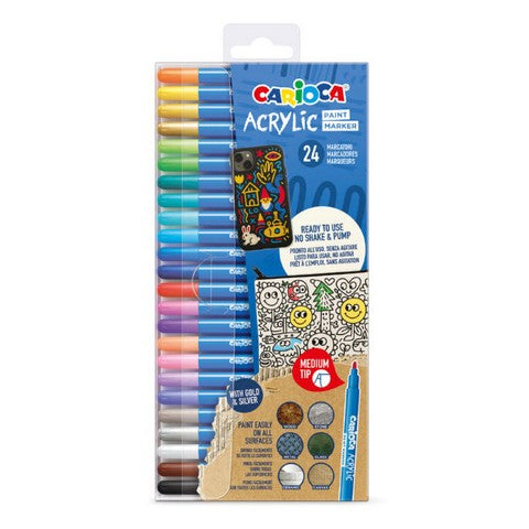 Carioca Acrylic Paint Markers