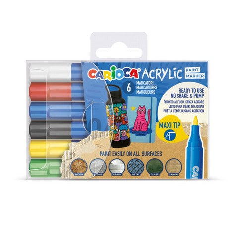 Carioca Acrylic Paint Markers