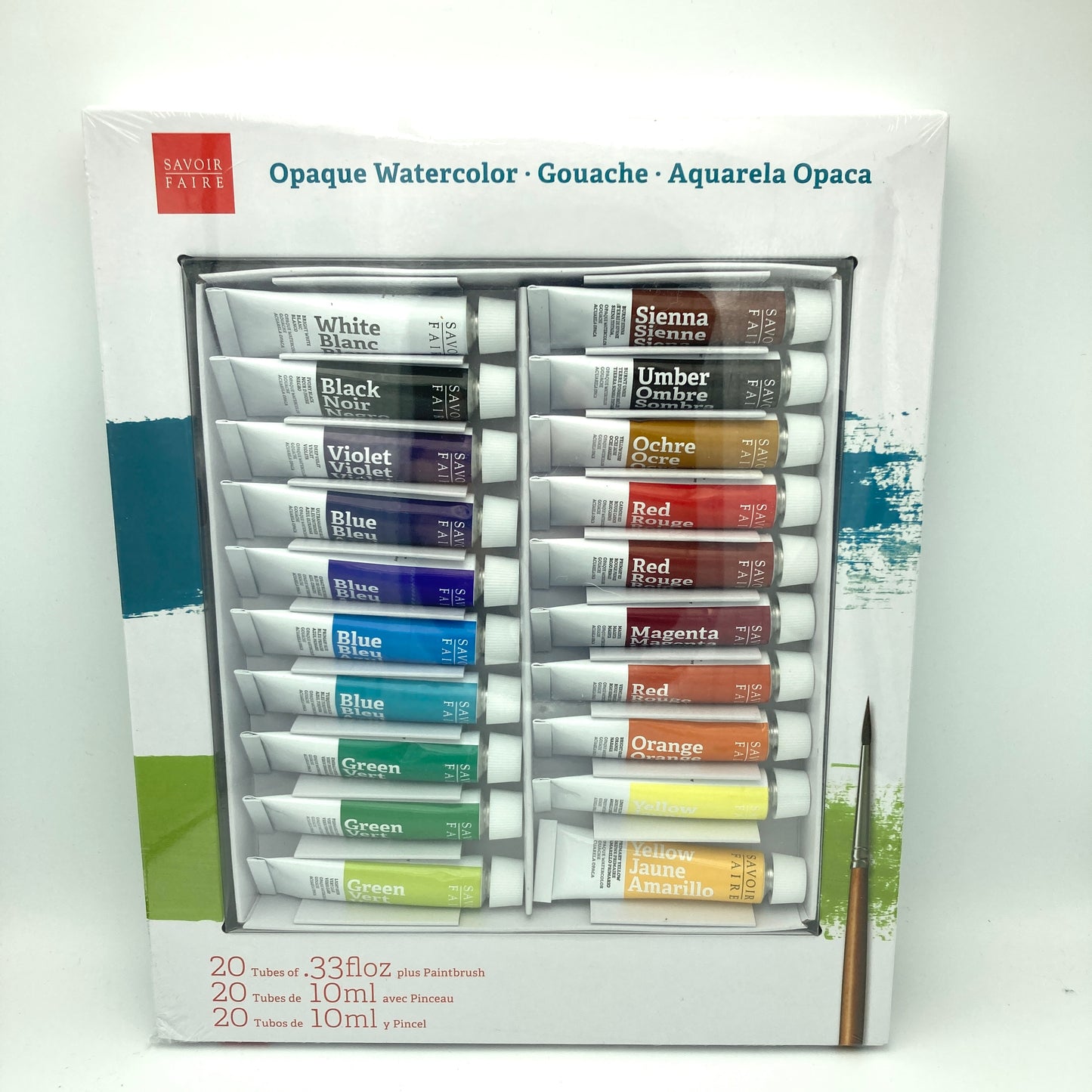 Savoir-Faire Gouache Set - 20 Clrs