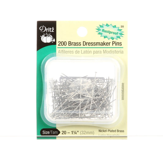 Dritz Brass Dressmaker Pins 1-3/4"