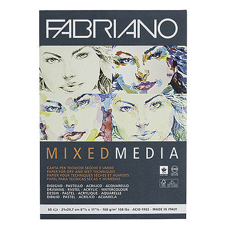 Fabriano Mixed Media Pad 8.5x11.75