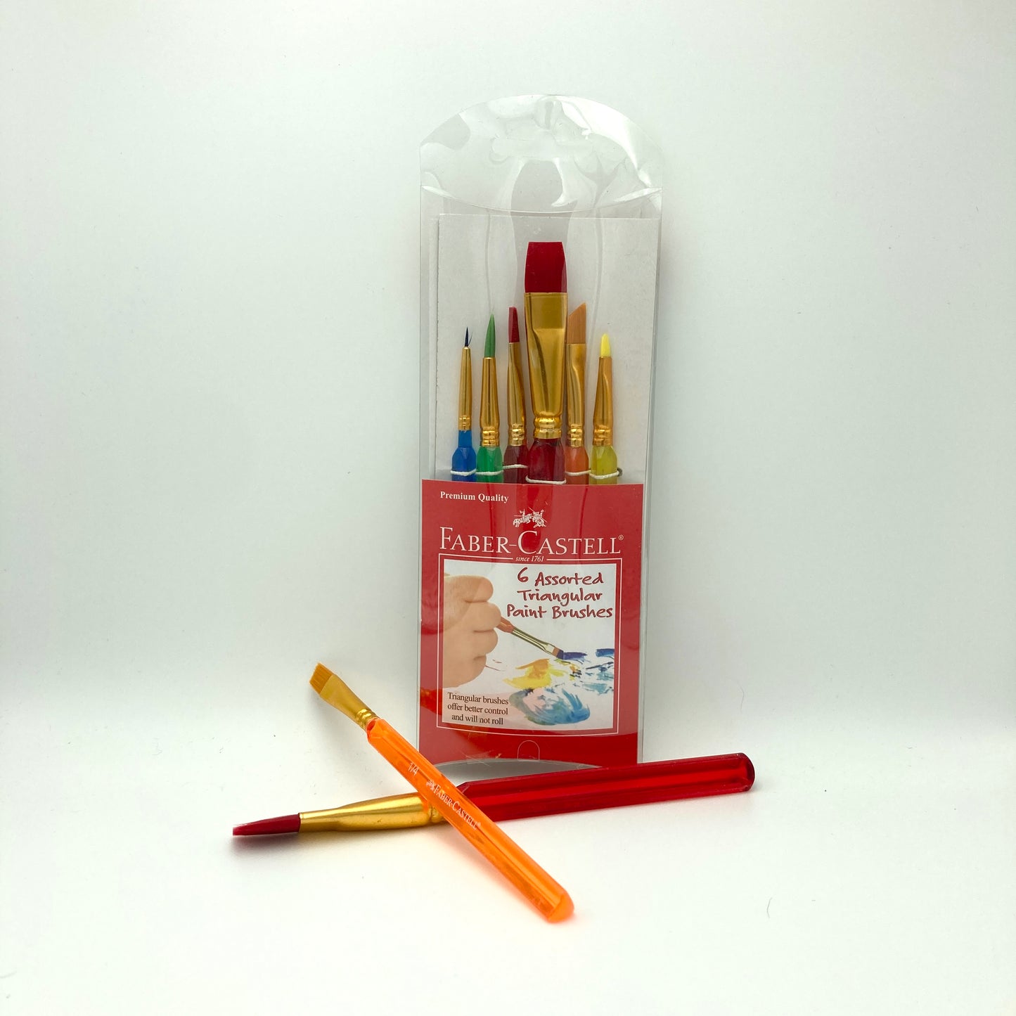Faber-Castell Asst Triangular Brush Set