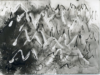 April 26 Playing with Ink & Water