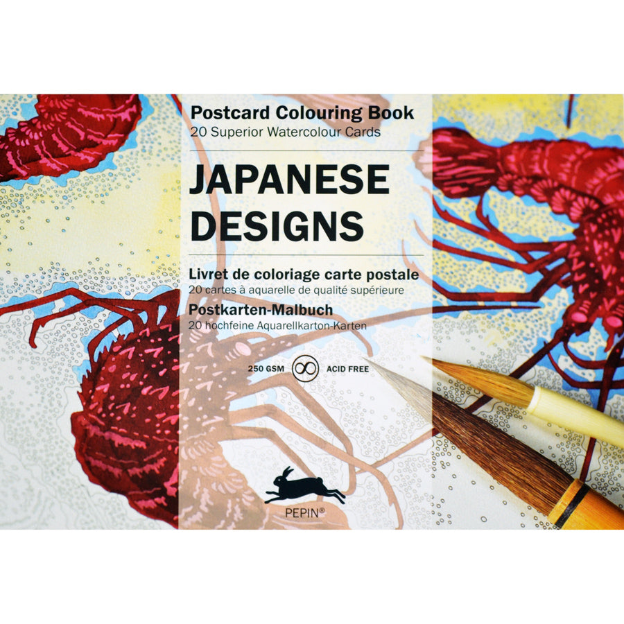 Pepin Postcard Colouring Book