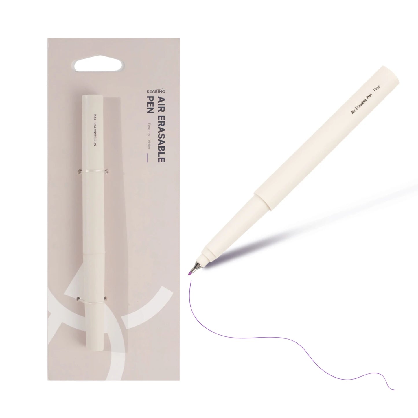 Kearing Air Erasable Pen Violet Fine Tip