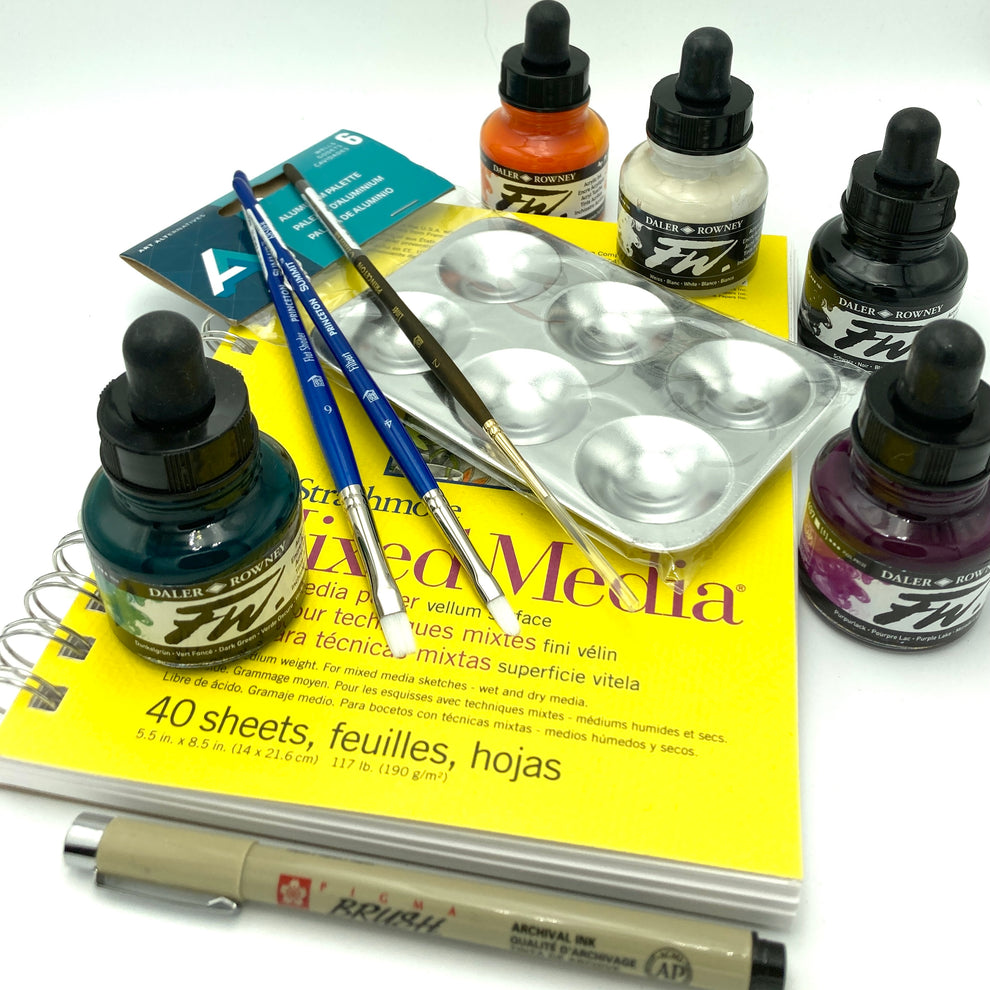 Acrylic Ink kit – Jenny G's Art Supply