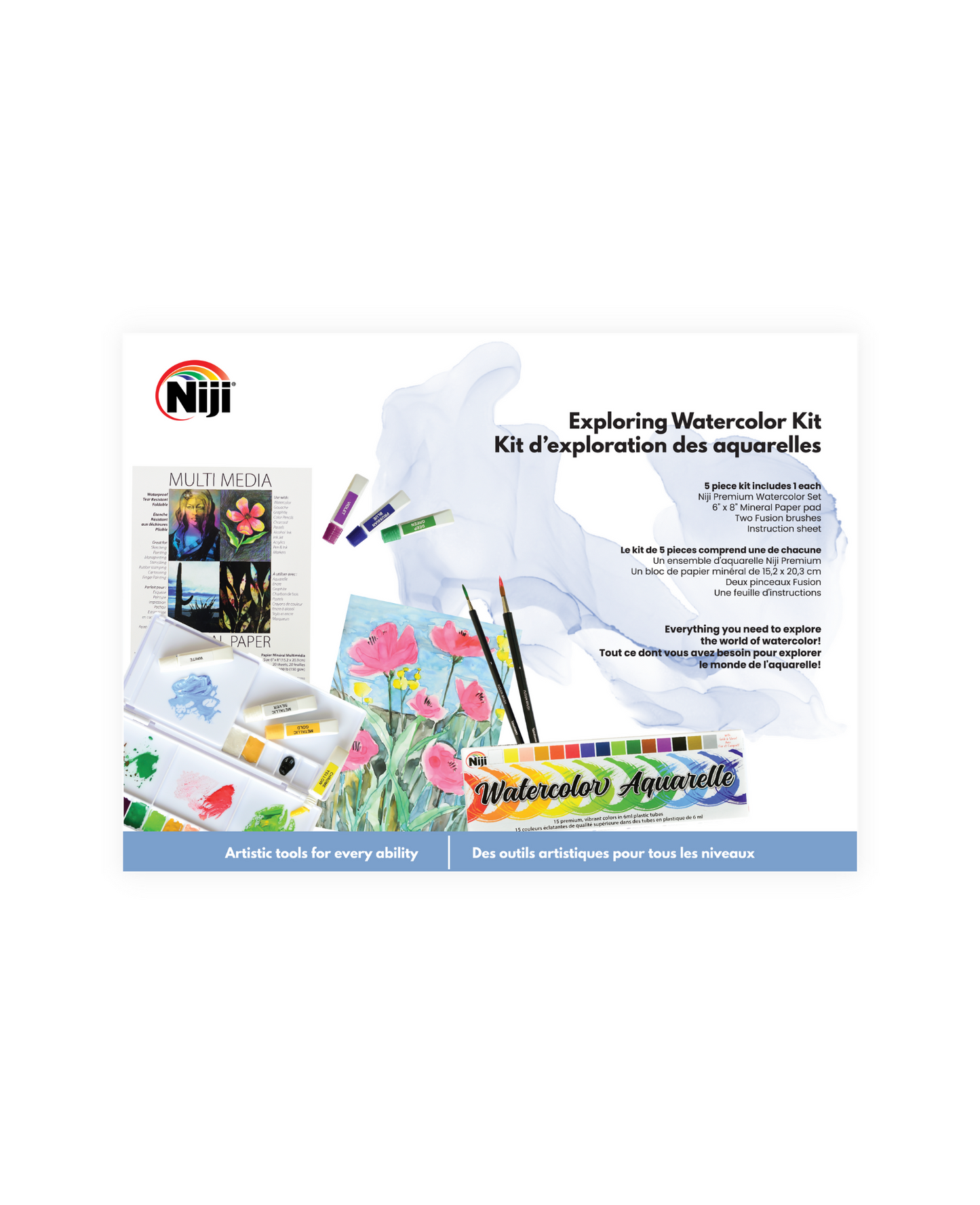 Niji Exploring Watercolor Kit