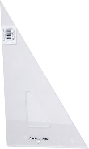 Pacific Arc Clear Plastic Triangle