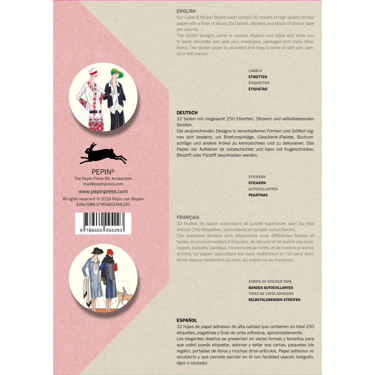 Pepin Labels Stickers & Tapes
