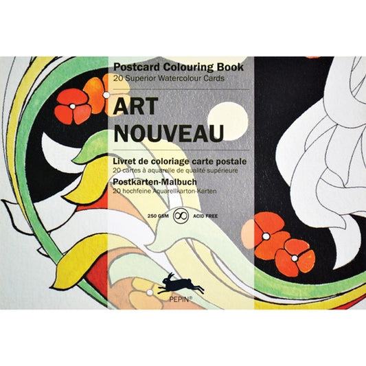 Pepin Postcard Colouring Book