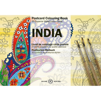 Pepin Postcard Colouring Book
