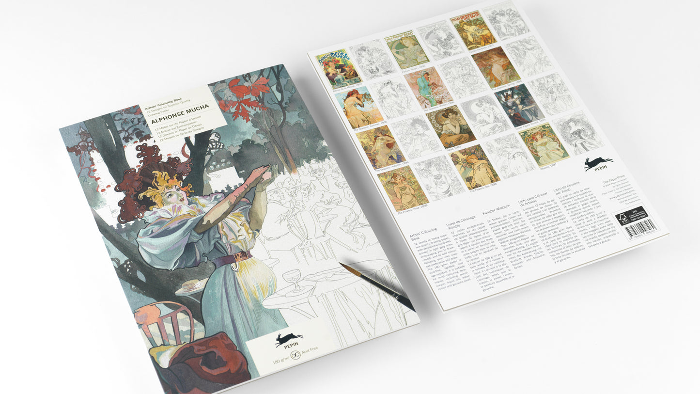 Pepin Artists' Coloring Book