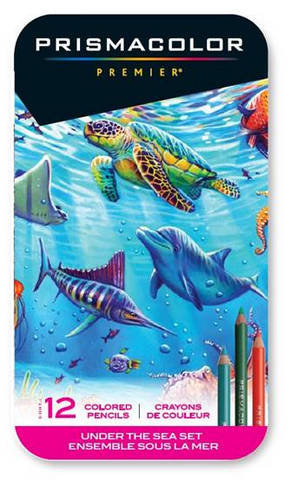 Prismacolor Colored Pencil Tin Sets 12