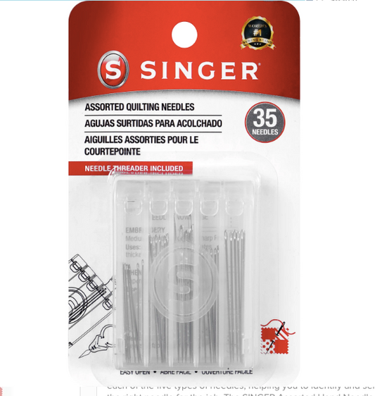 Singer Asst Quilting Needles