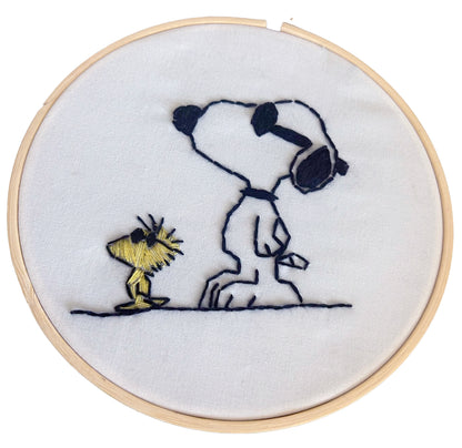 Sunday June 28th Snoopy Embroidery