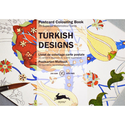 Pepin Postcard Colouring Book
