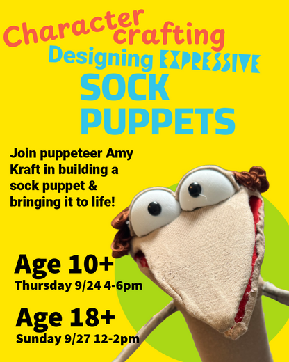 Character Crafting: Designing Expressive Sock Puppets
