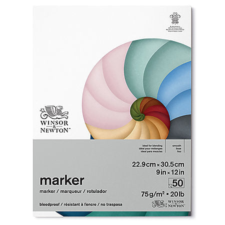 Winsor & Newton Bleedproof Marker Pad 9x12