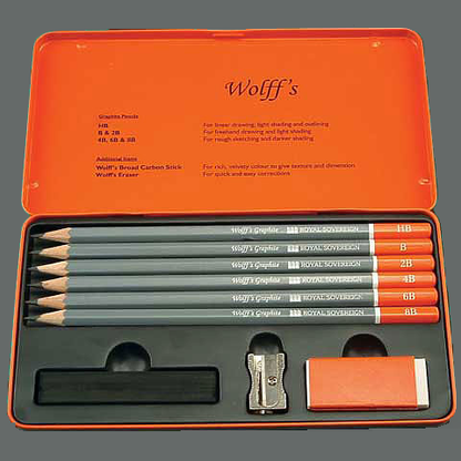 Wolff's Graphite Sketch Pencil Set