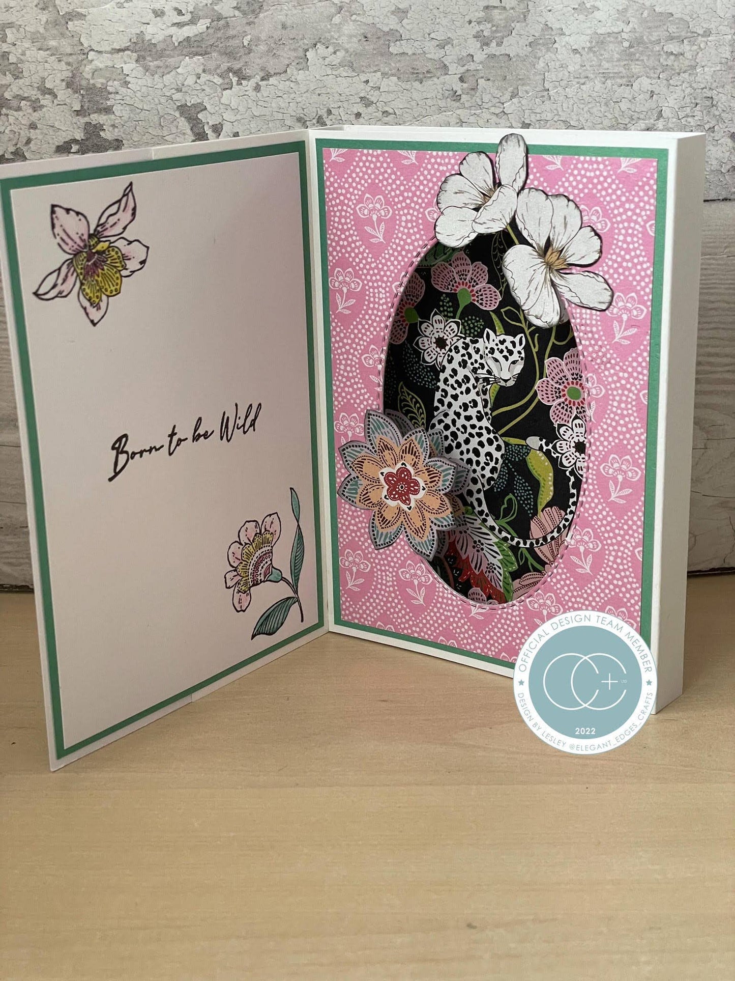 Ecstasy Crafts Distributing - Craft Consortium Enchanted Jungle - Chipboard Ephemera