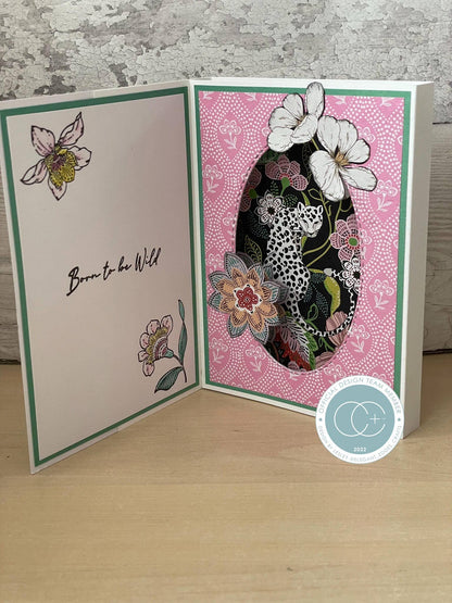 Ecstasy Crafts Distributing - Craft Consortium Enchanted Jungle - Chipboard Ephemera