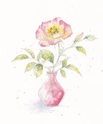 Willow Wolfe USA - Blooms & Bouquets Watercolor Workbook by Willow Wolfe