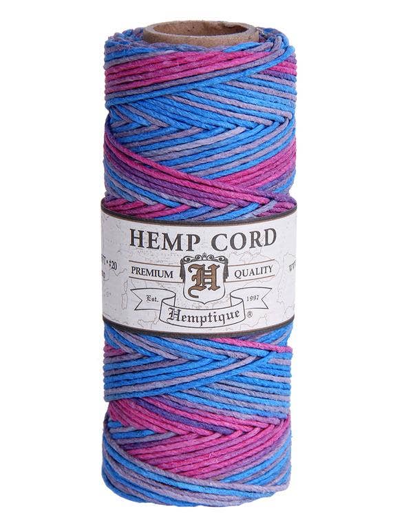 Hemptique - #20 1mm Hemp Cord Spools Variegated