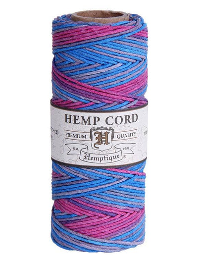 Hemptique - #20 1mm Hemp Cord Spools Variegated