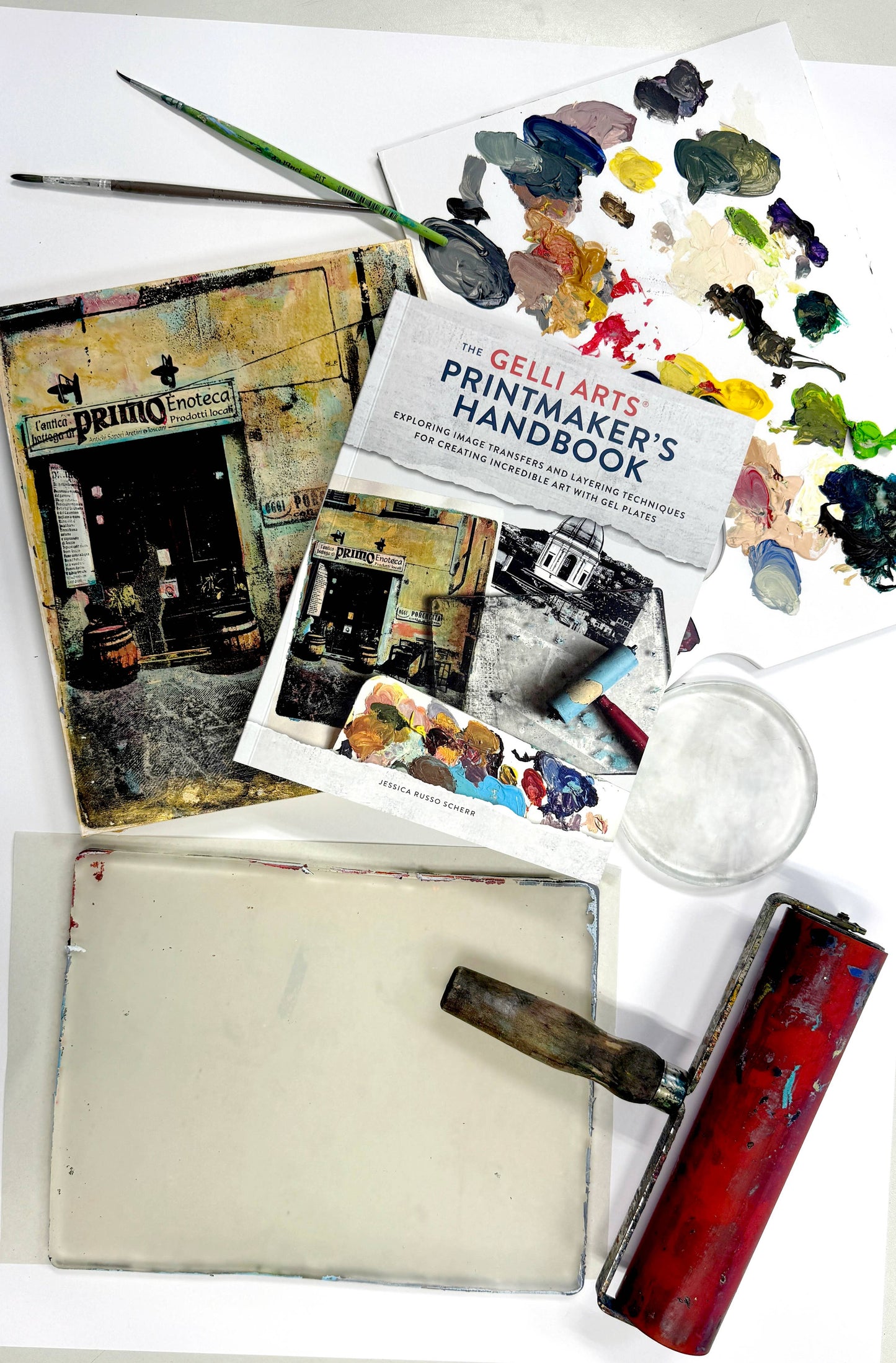Rocky Nook - The Gelli Arts Printmaker's Handbook