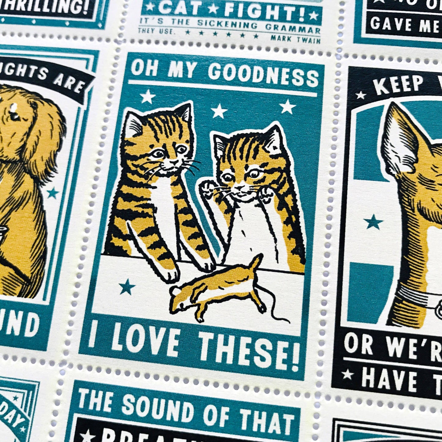 The Portland Stamp Company - Complicated Friendships - Lick & Stick Stamps