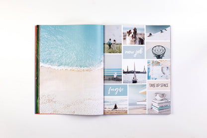 Free Period Press - The Vision Board Book: 700+ Words & Images