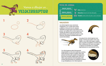 Rocky Nook - Cuaderno de Dibujo para Exploradores de Dinosaurios