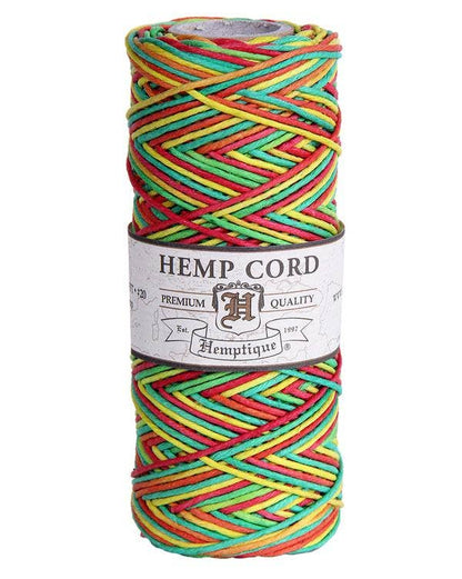 Hemptique - #20 1mm Hemp Cord Spools Variegated