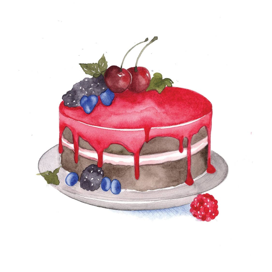 Willow Wolfe USA - Sweet Treats Watercolor Workbook by Nya Wolfe