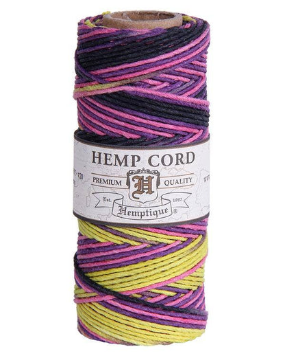 Hemptique - #20 1mm Hemp Cord Spools Variegated