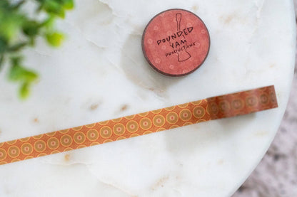 Pounded Yam Productions - African Print Ankara Inspired Washi Tape - Bloom