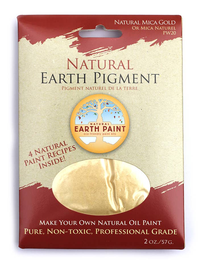 Natural Earth Paint - 3 oz. Earth & Mineral Pigments