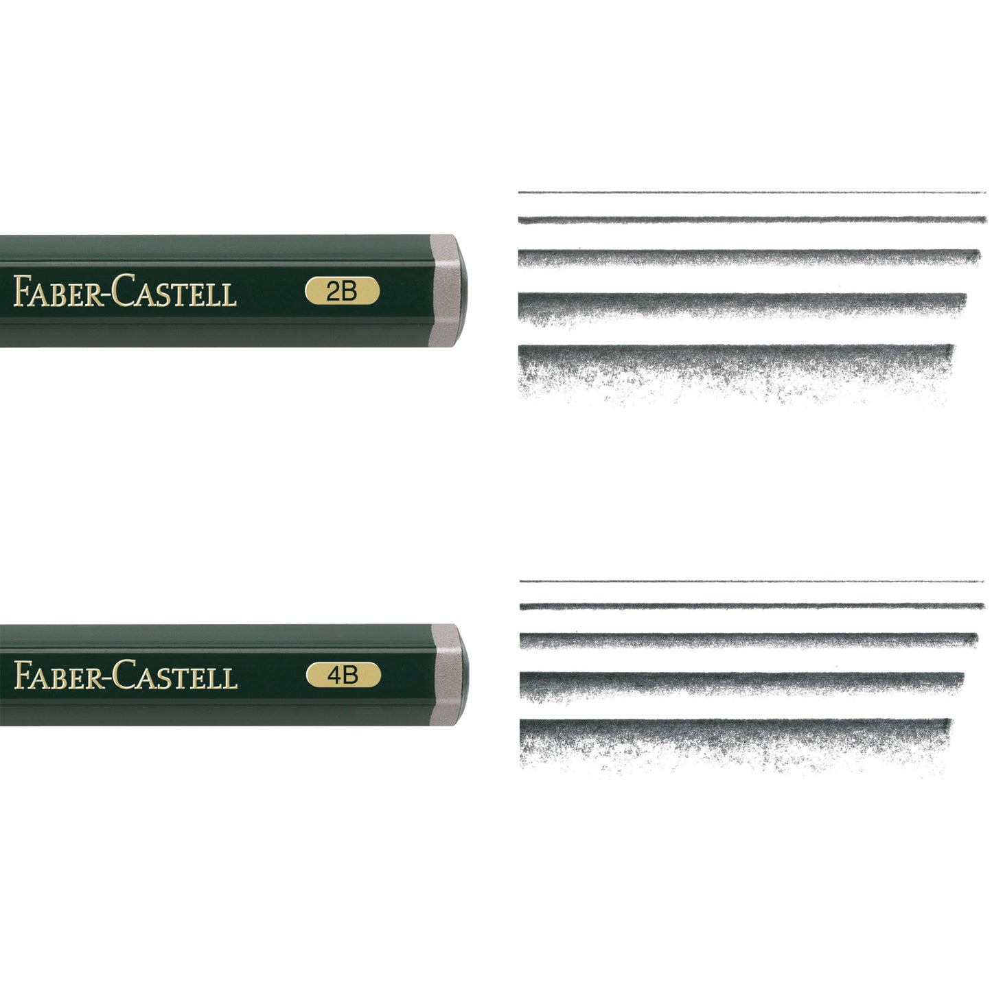 Faber-Castell / Creativity for Kids - Castell 9000 4 Count Jumbo Graphite Pencil Set with Tools