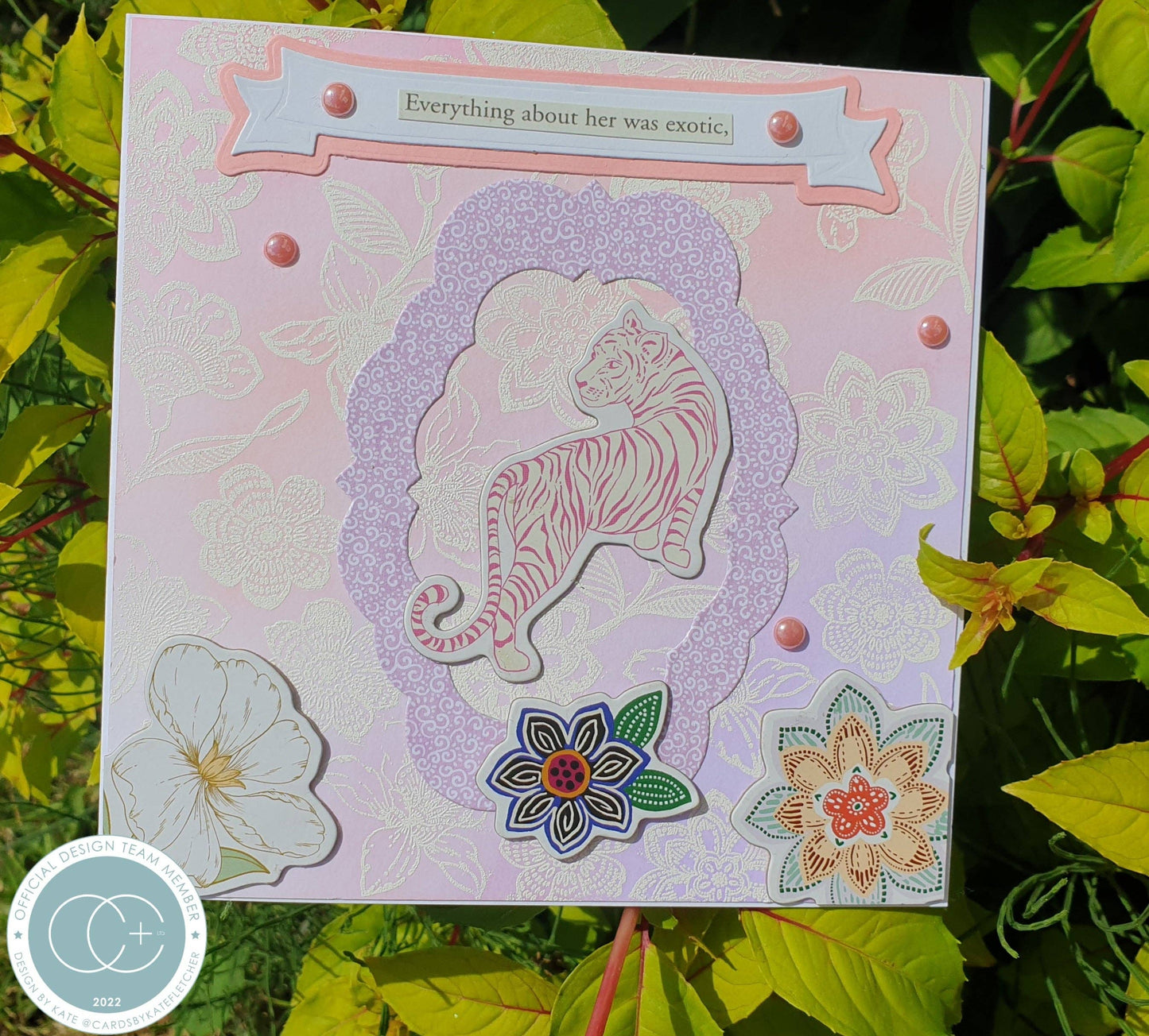 Ecstasy Crafts Distributing - Craft Consortium Enchanted Jungle - Chipboard Ephemera