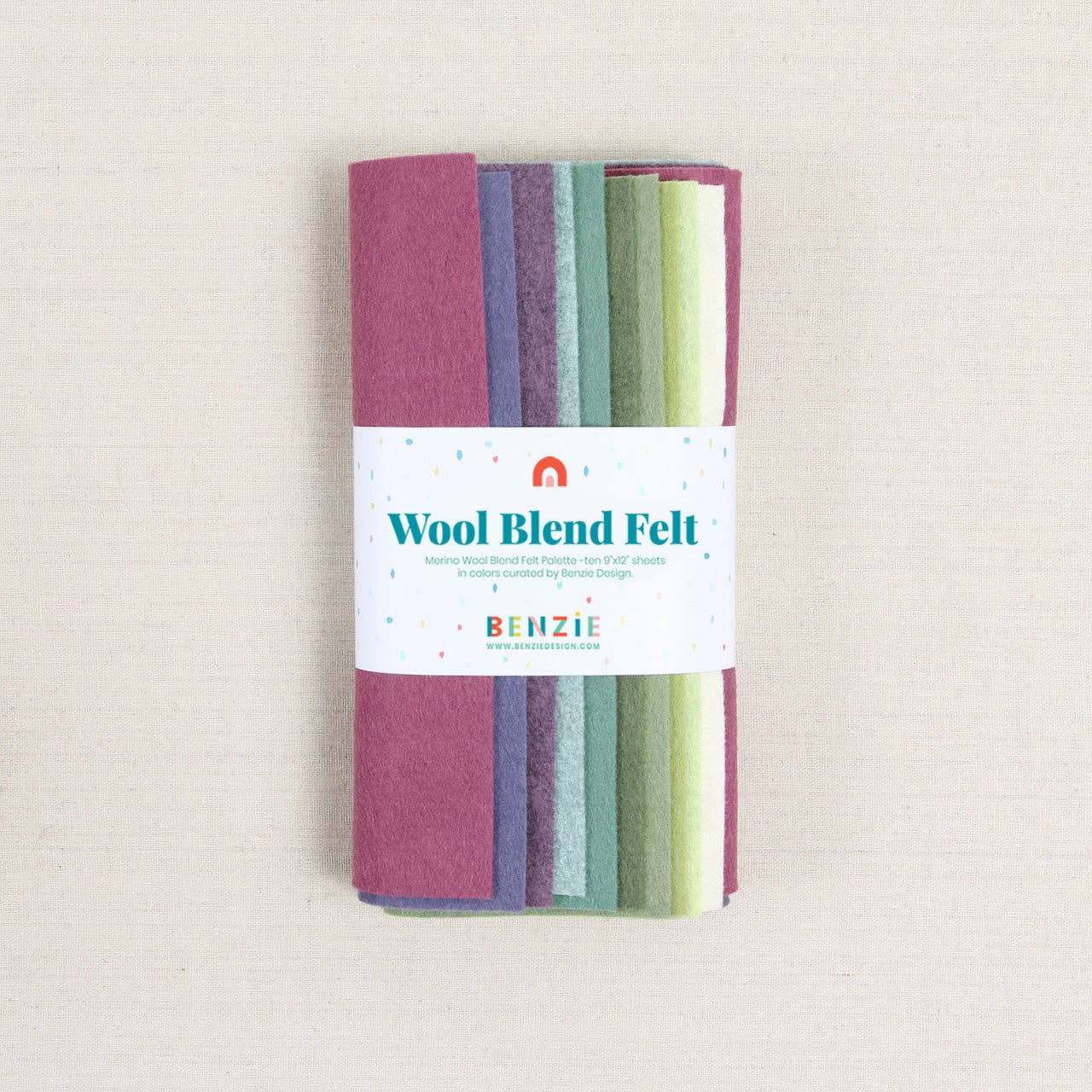 Benzie Design - Wool Felt Sheets, Succulents