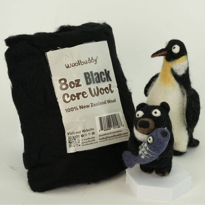 Woolbuddy - 8oz Core Wool for Needle Felting