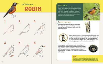 Rocky Nook - The Nature Explorer's Drawing Guide For Kids