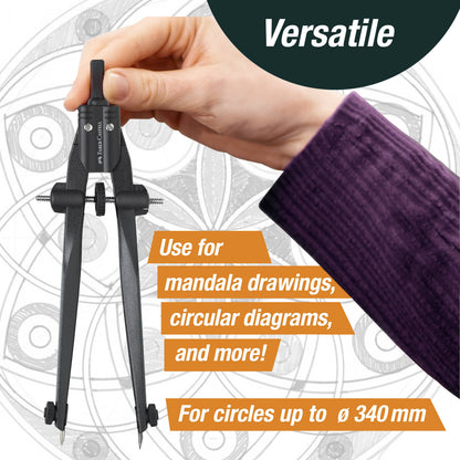 Faber-Castell - Quick-Set Compass Factory Blackstone