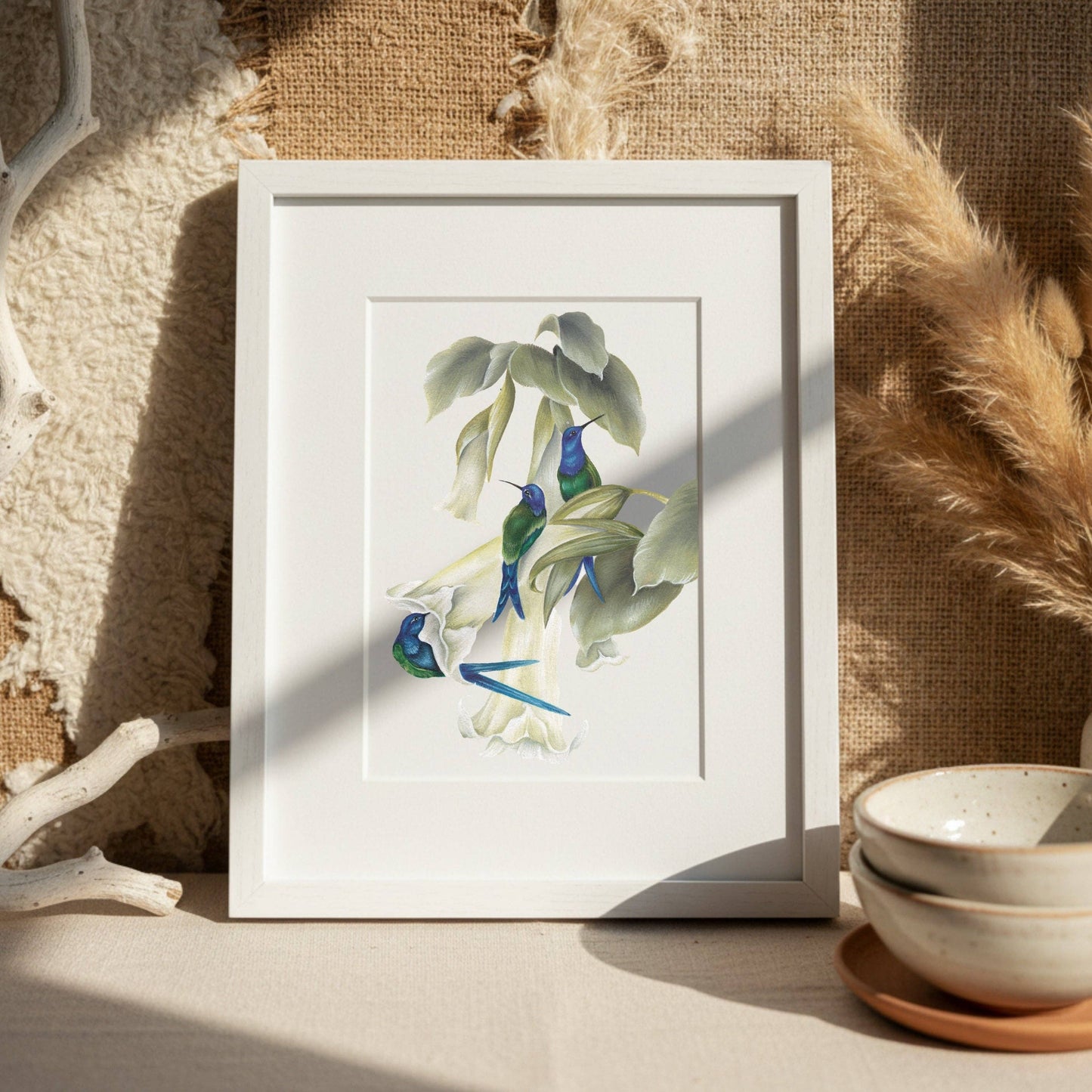 Willow Wolfe USA - Vintage Hummingbirds Oil Workbook by Willow Wolfe - Limited Quantities