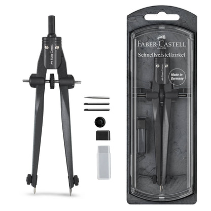 Faber-Castell - Quick-Set Compass Factory Blackstone