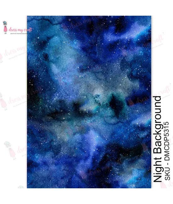 Ecstasy Crafts Distributing - Dress My Craft Transfer Me - Night Background
