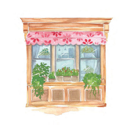 Willow Wolfe USA - Cozy Cafés Watercolor Workbook by Nya Wolfe
