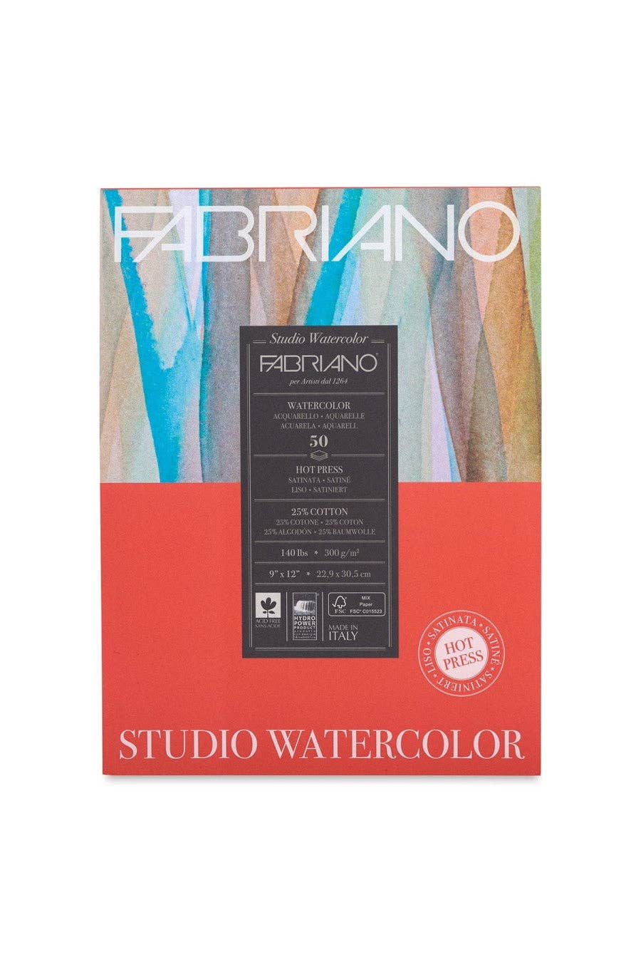 Fabriano Studio Watercolor Pad