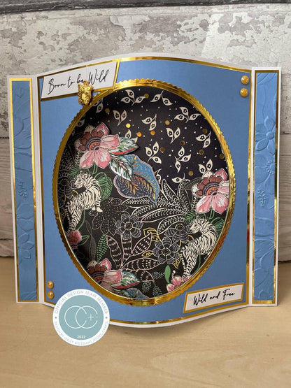 Ecstasy Crafts Distributing - Craft Consortium Enchanted Jungle - Chipboard Ephemera
