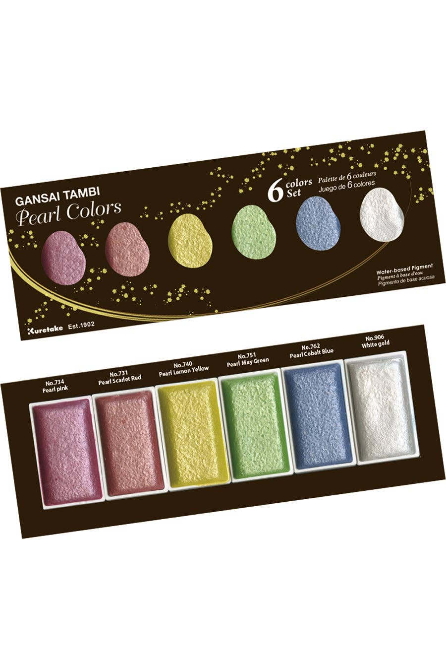 Kuretake® Gansai Tambi Watercolor Pans